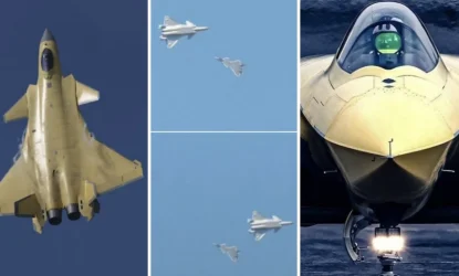Снимци из Кине: ловци Ј-20 увежбавају блиску ваздушну борбу, расте ниво обуке пилота