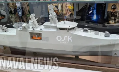 ОСК Десигн представио обалску корвету од 95 метара за данску морнарицу