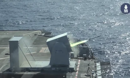 Француска морнарица први пут тестирала Рампарт ЦИWС на мору током вежбе WИЛДФИРЕ 26.2