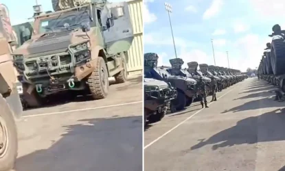 Десетине турских БМЦ АМАЗОН 4×4 снимљене у Либији